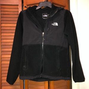 North Face hooded jacket